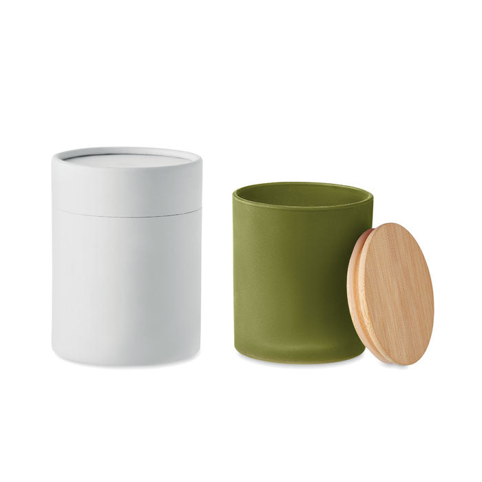 Plant Based Wax Candle in Stoneware Jar