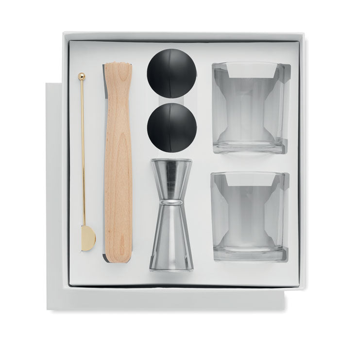 7 Piece Cocktail Glass Set