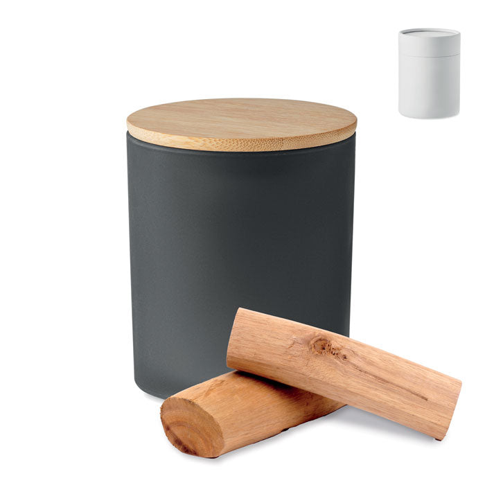 Plant Based Wax Candle in Frosted Glass Jar