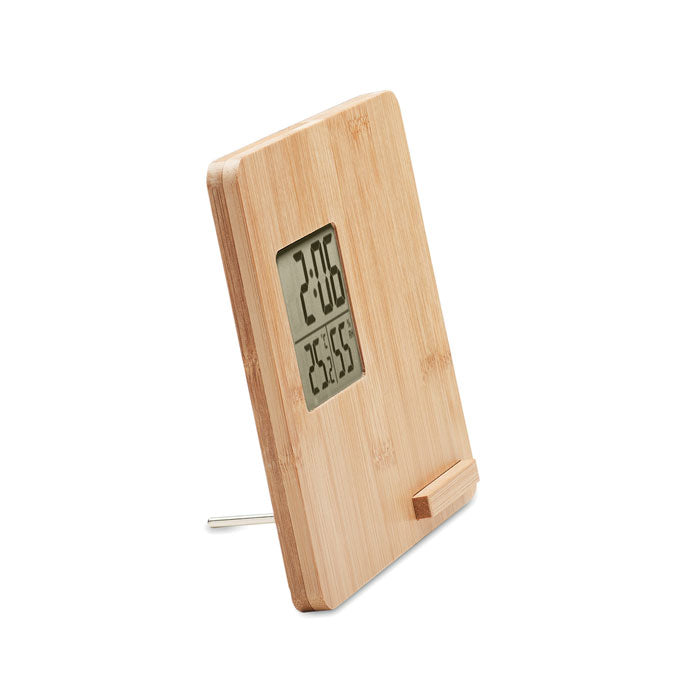 Bamboo Weather Station Wireless Charger