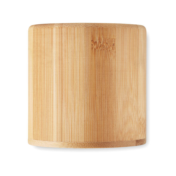 Plant Based Wax Candle in Bamboo Holder