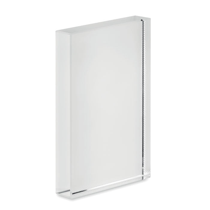 Crystal Award Trophy Frame