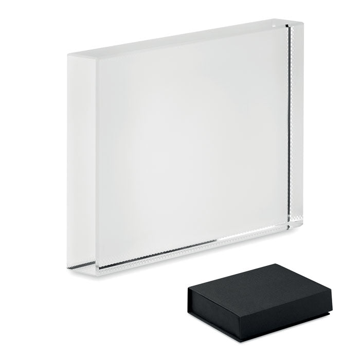 Crystal Award Trophy Frame