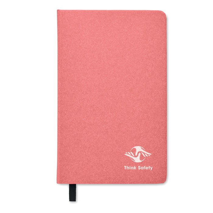 A5 Case Bound Notebook with Hard Paper Cover