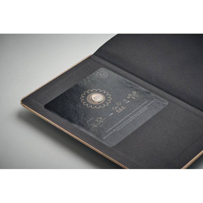 A5 Case Bound Notebook with Hard Paper Cover