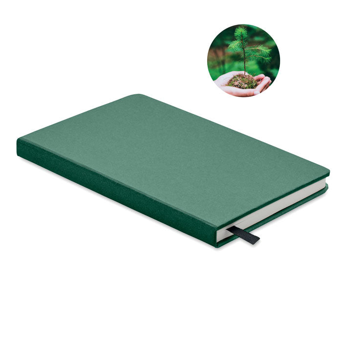 A5 Case Bound Notebook with Hard Paper Cover