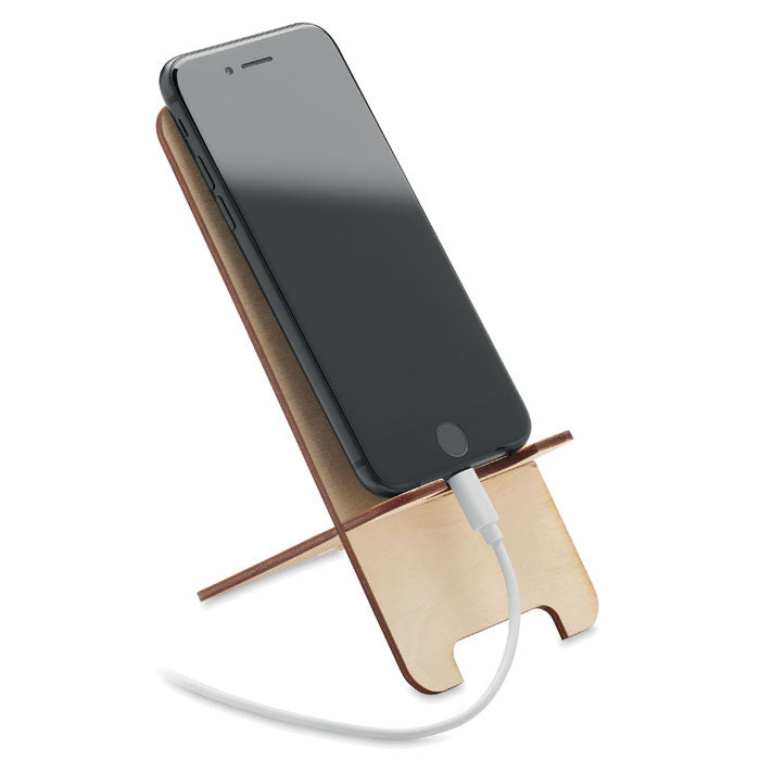 Birch Wood Phone Stand
