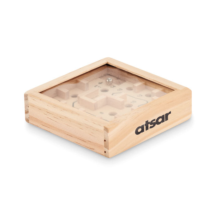 Pine Wood Labyrinth Game