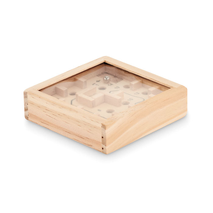 Pine Wood Labyrinth Game