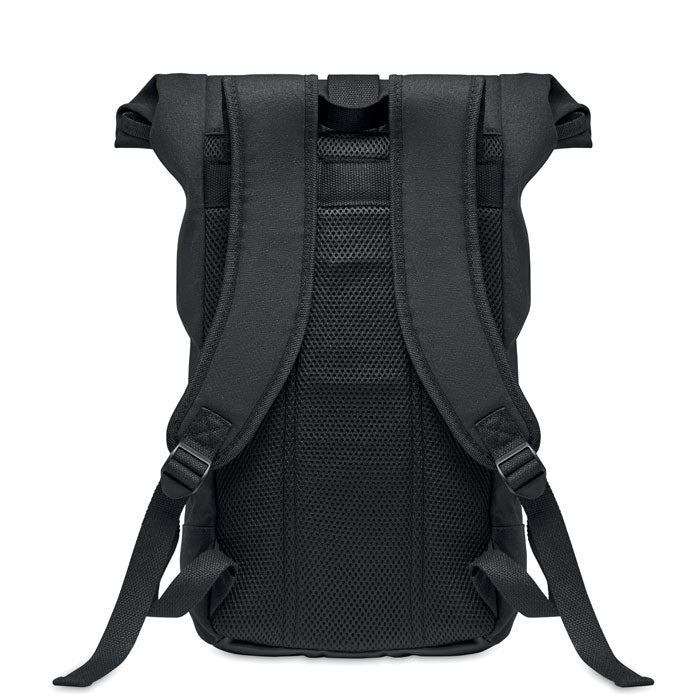 Rolltop Washed Canvas Backpack