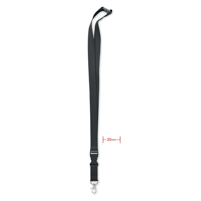 Cotton Lanyard with Metal Hook