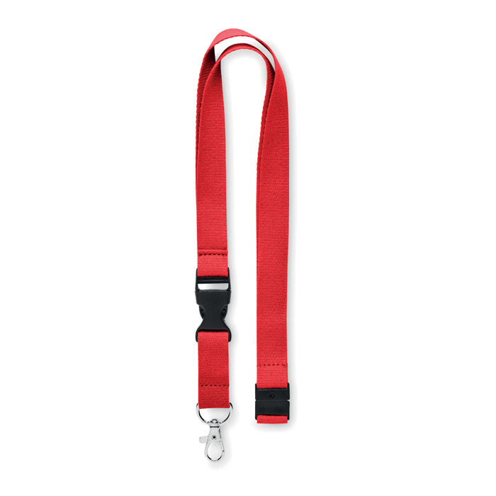 Cotton Lanyard with Metal Hook