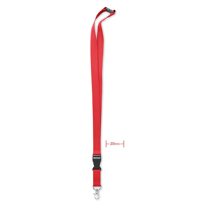 Cotton Lanyard with Metal Hook