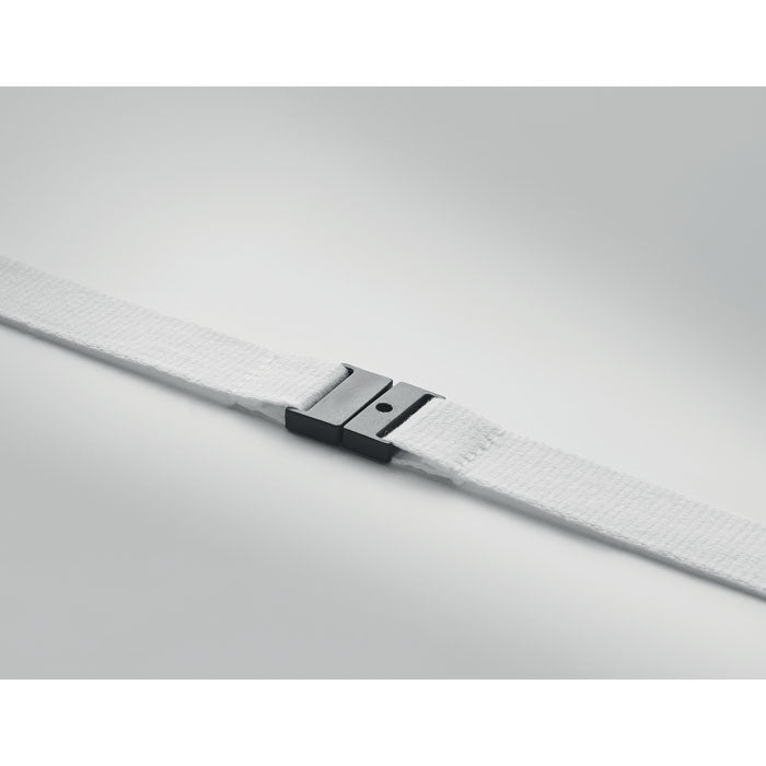 Cotton Lanyard with Metal Hook