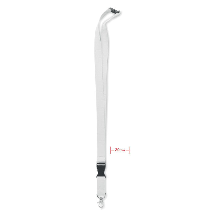 Cotton Lanyard with Metal Hook