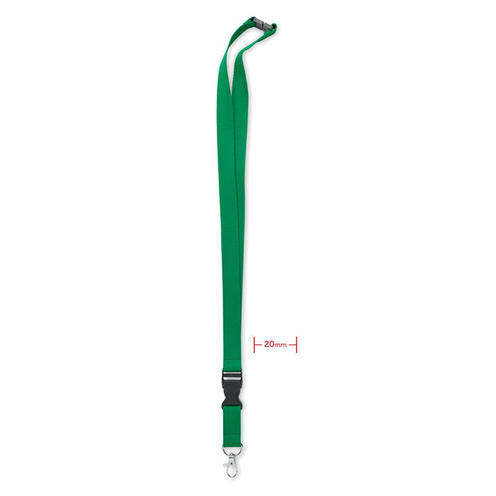 Cotton Lanyard with Metal Hook