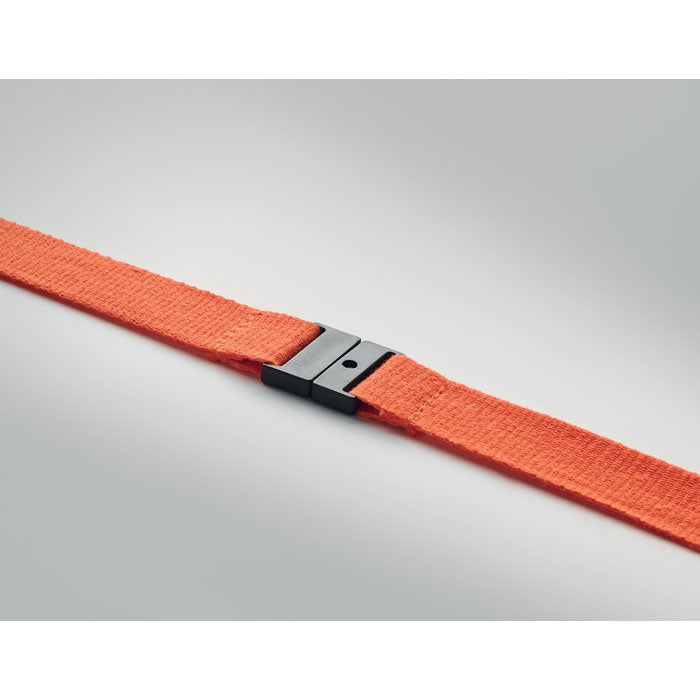 Cotton Lanyard with Metal Hook
