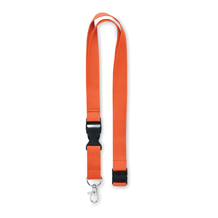 Cotton Lanyard with Metal Hook