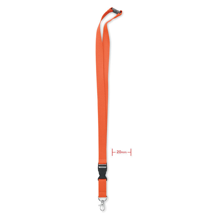 Cotton Lanyard with Metal Hook