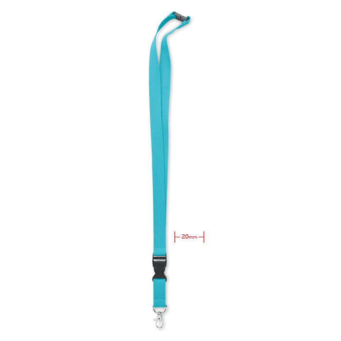 Cotton Lanyard with Metal Hook