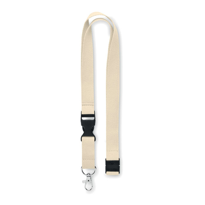 Cotton Lanyard with Metal Hook
