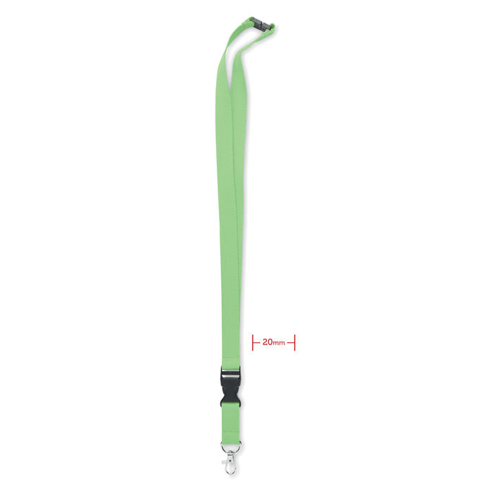 Cotton Lanyard with Metal Hook
