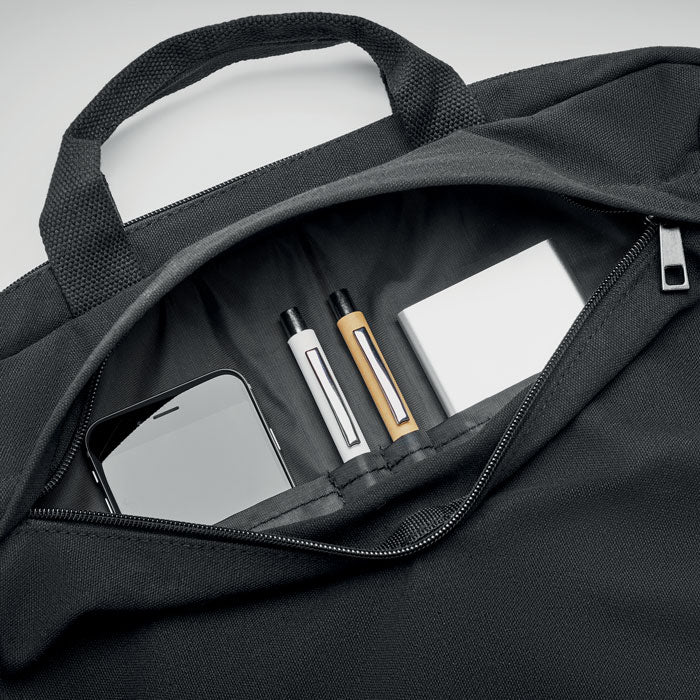 Laptop Bag in Washed Canvas