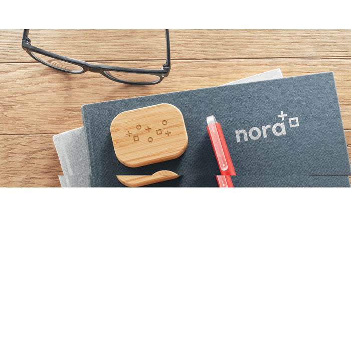 TWS Earbuds in Bamboo Case