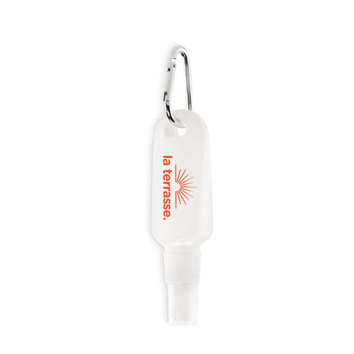 Sunscreen Lotion Spray with Carabiner