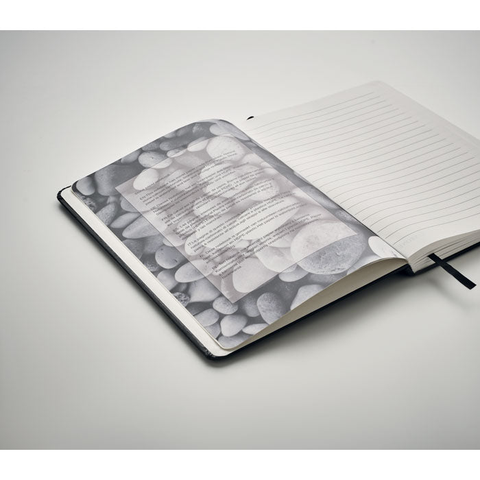 A5 Case Bound Notebook with Recycled Carton Cover