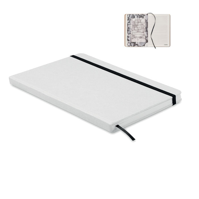 A5 Case Bound Notebook with Recycled Carton Cover