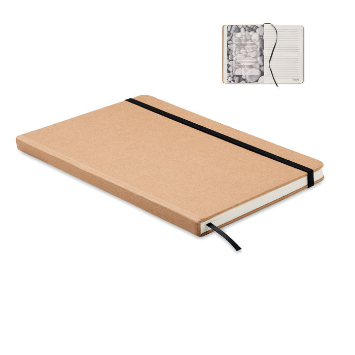 A5 Case Bound Notebook with Recycled Carton Cover