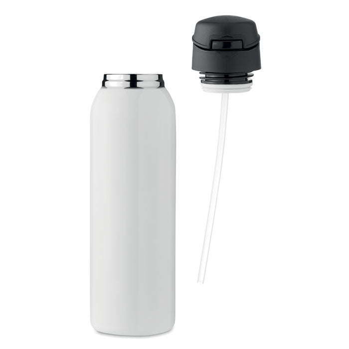Stainless Steel Insulated Drinks Bottle with Straw