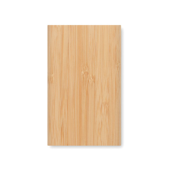4000 mAh Bamboo Powerbank
