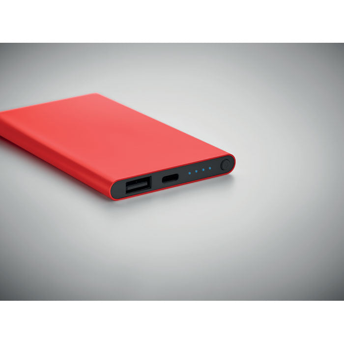 4000 mAh Aluminium Powerbank