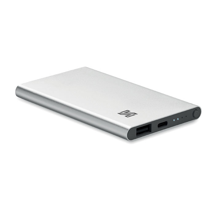4000 mAh Aluminium Powerbank