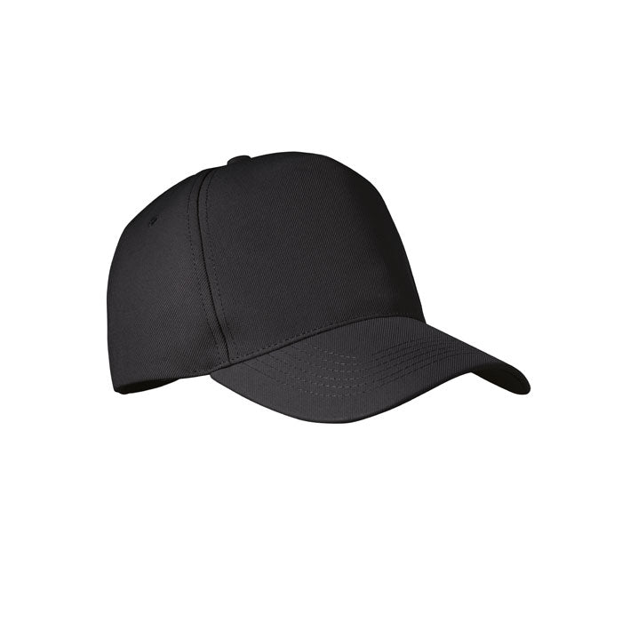5 Panel Baseball Cap with Steel Buckle