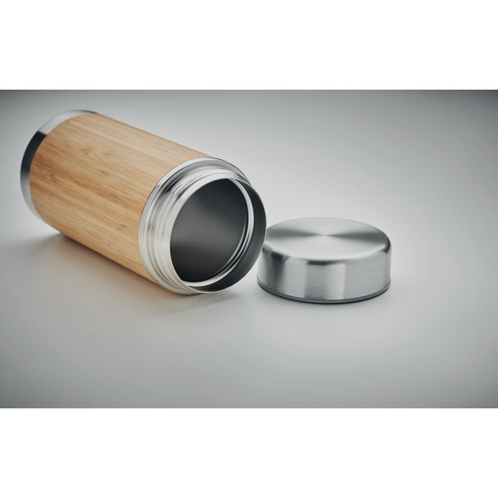 600ml Insulated Bamboo Food Jar