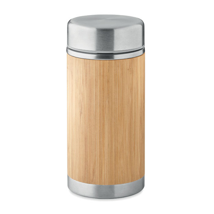 600ml Insulated Bamboo Food Jar