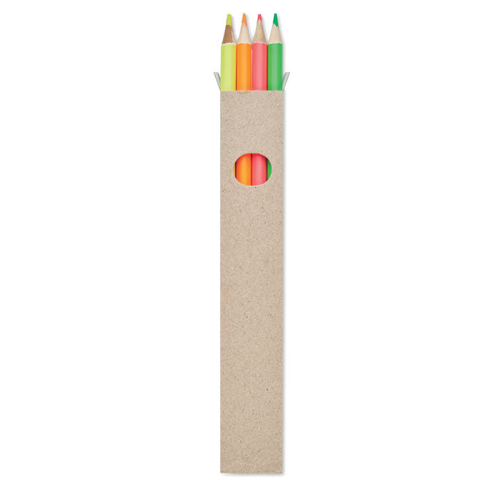 Highlighter Coloured Pencils Set