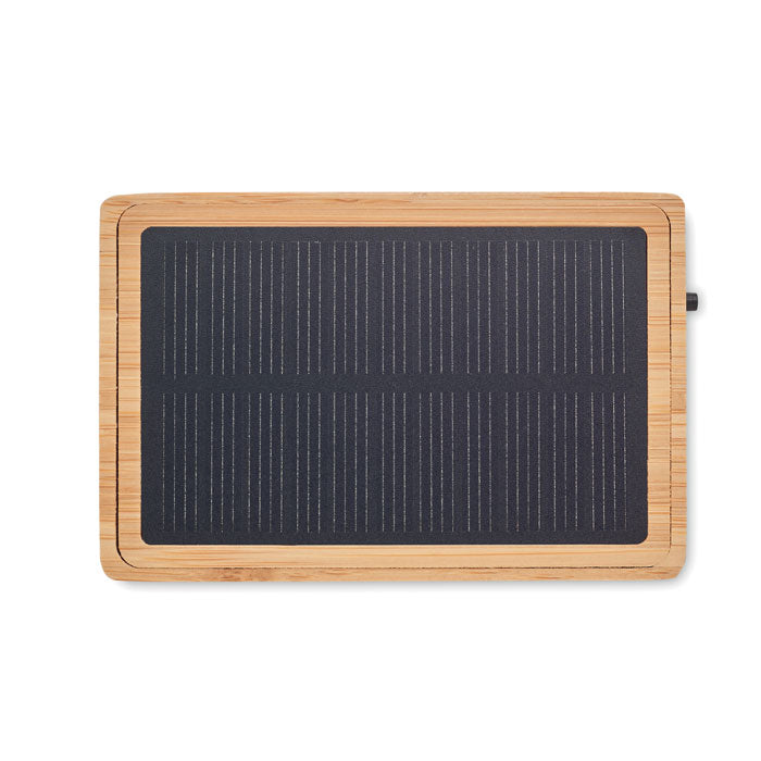 Solar Bamboo Wireless Speaker