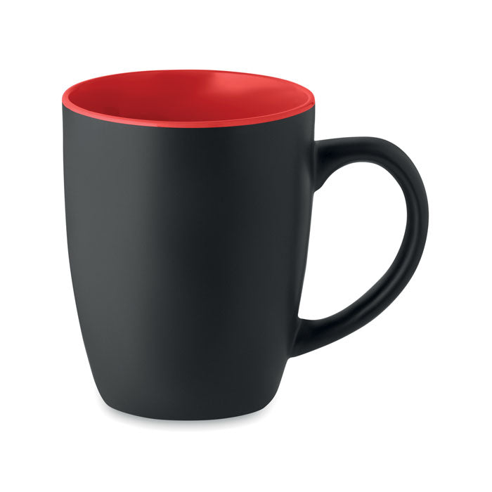 Two Tone Matte Black Ceramic Mug