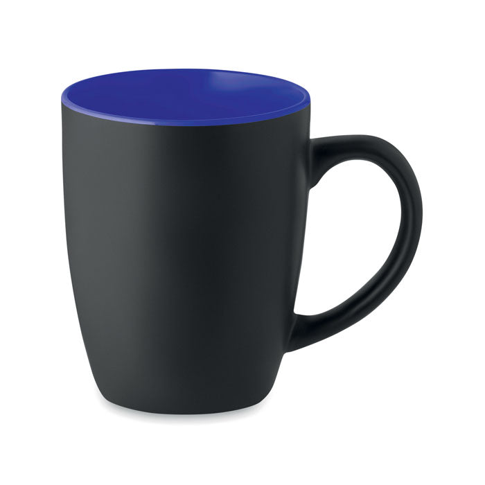 Two Tone Matte Black Ceramic Mug