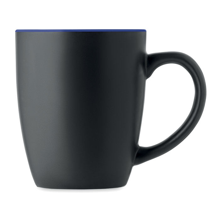 Two Tone Matte Black Ceramic Mug