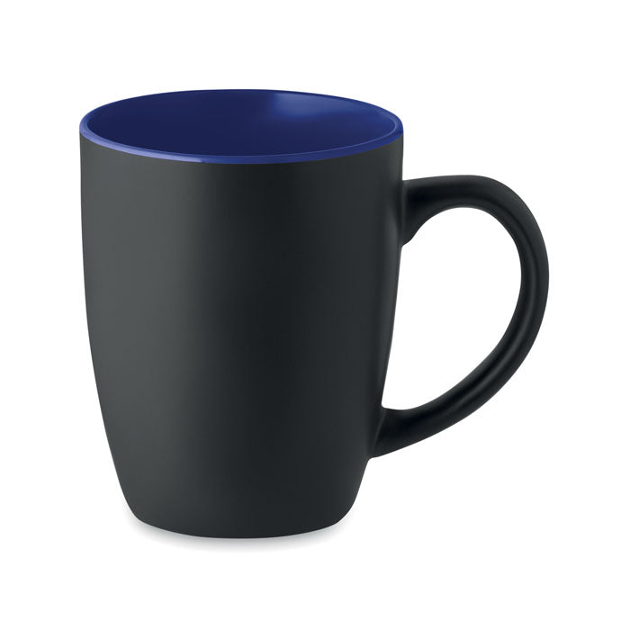 Two Tone Matte Black Ceramic Mug