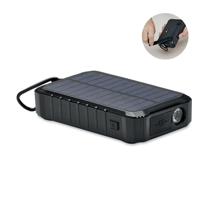 8000 mAh Solar Dynamo Powerbank