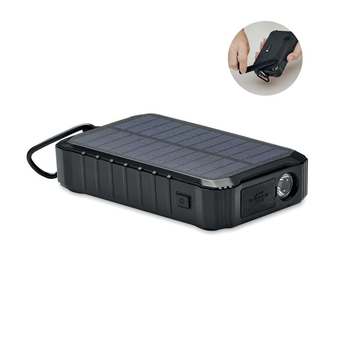 8000 mAh Solar Dynamo Powerbank