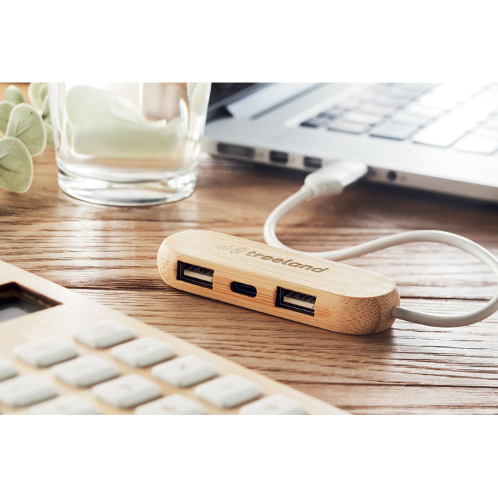 3 Port USB Hub with Dual Input