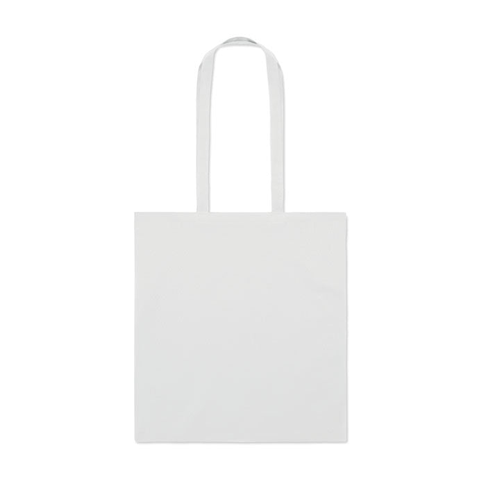 Organic Natural Cotton Shopping Bag with Long Handles