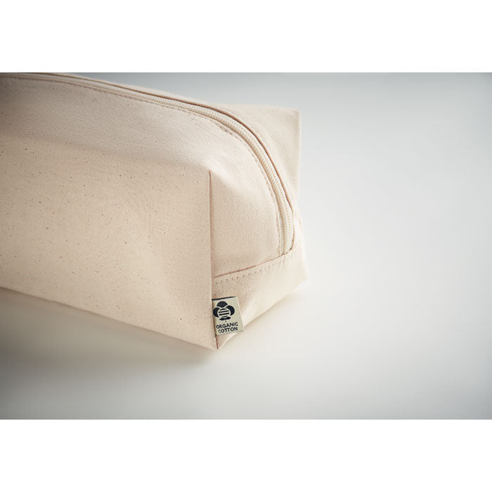 Organic Canvas Cosmetic Bag